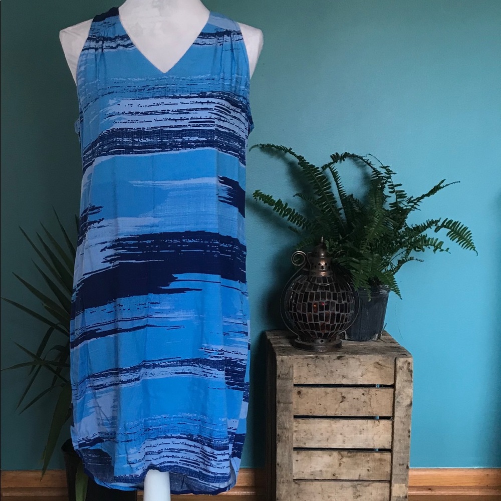 GAP Keyhole Sleeveless Dress